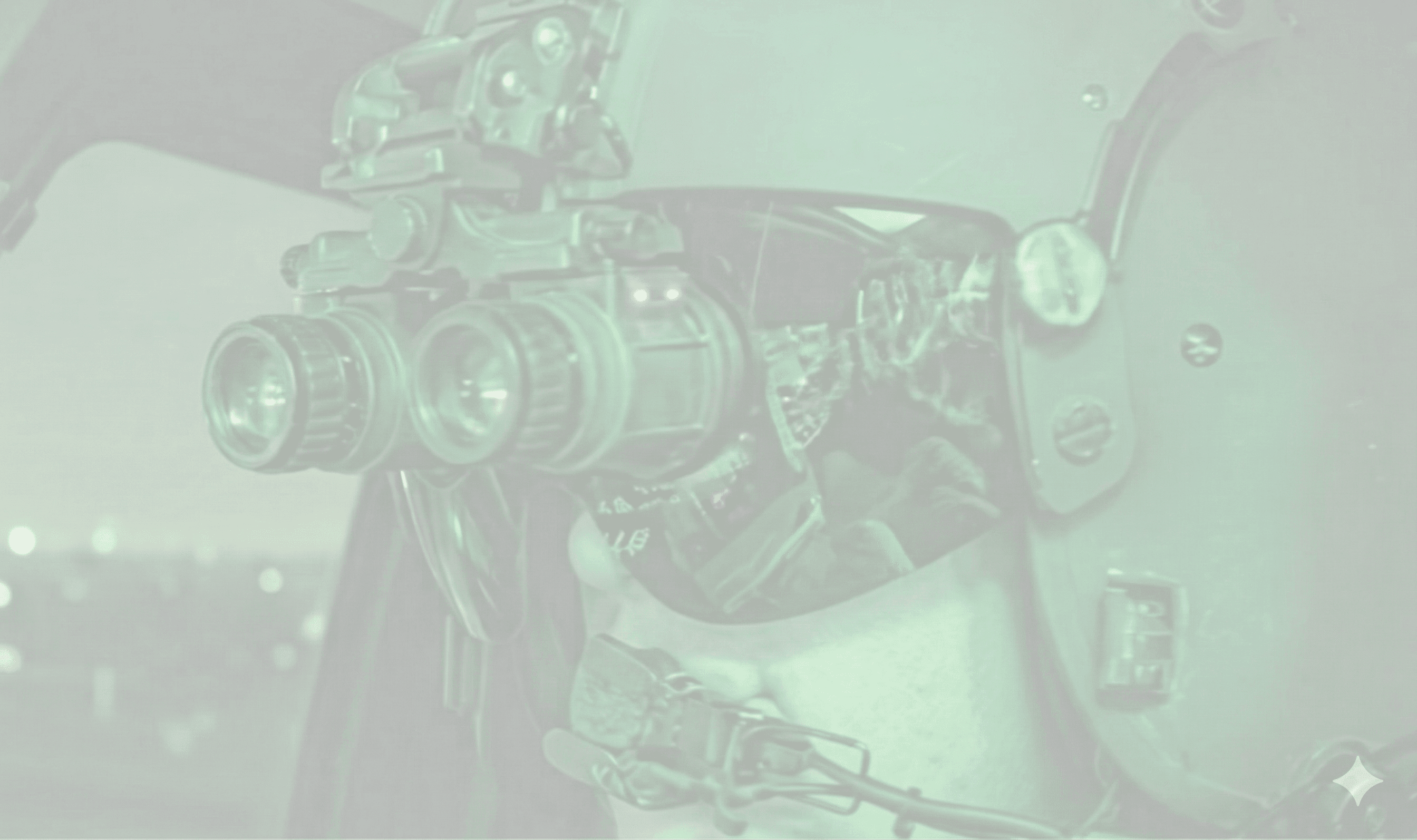 Night vision operational display